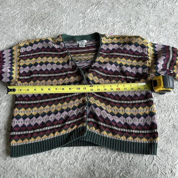 Vintage Retro Cardigan Woman's Sweater Size Medium - Picture 5 of 7